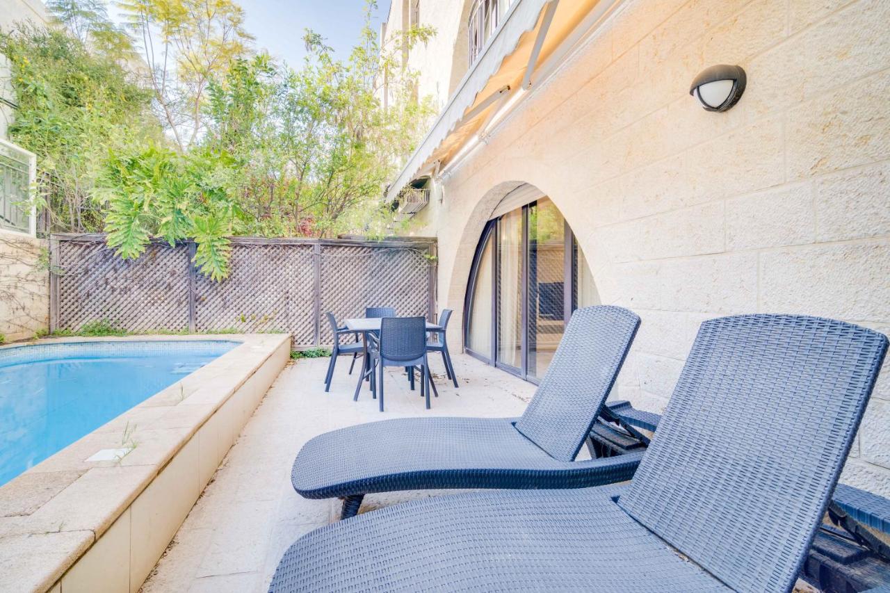 Mamilla Pool - David'S Village - Jerusalem-Rent Eksteriør billede